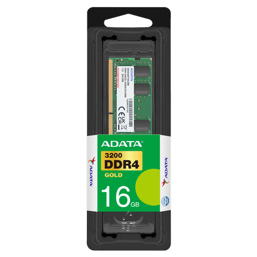 [GD4S3200316G-SSS] ADATA DDR4 16GB 3200 SO-DIMM Gold