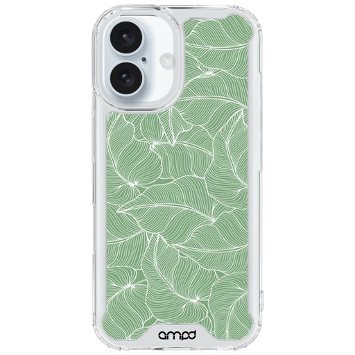 [AA-IPH16-HDPRINT-PALM] AMPD  MagSafe  Case iPhone 16 - Palm