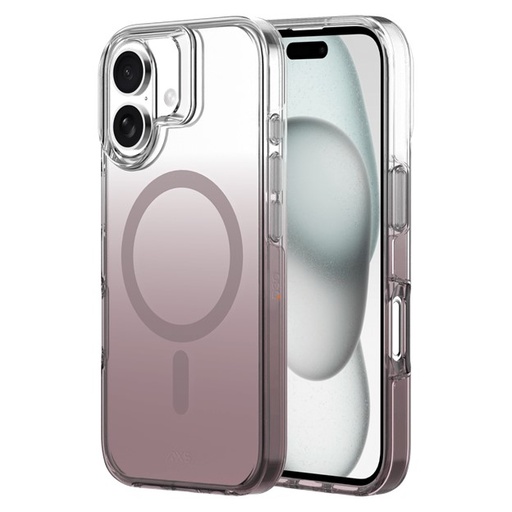 [IPCSM3203] AXS - Crystal Shield D3O MagSafe Apple iPhone 16 - Nude Gradient