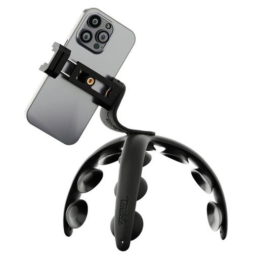 [TPRO-01-BLK] Tenikle - PRO Bendable Suction Cup Tripod Mount - Black