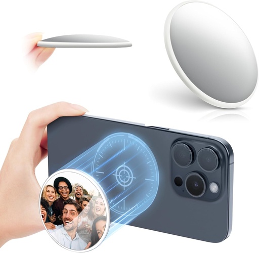 2.2" Magnetic Convex Selfie Mirror for Back Camera