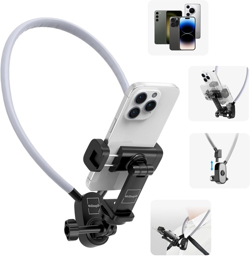 [S7 Pro] S7 Pro Neck Mount for Phones with Phone Clip