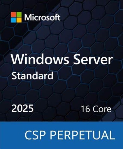 [DG7GMGF0PWHC 0003] Windows Server 2025 Standard 16-Core License
