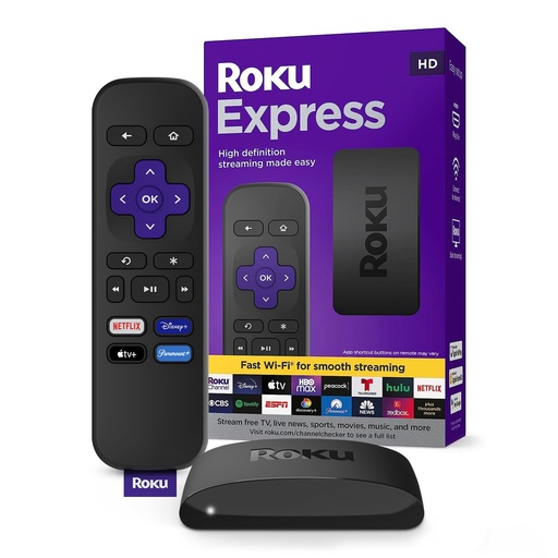 [3960R] Roku Express HD Streaming Device
