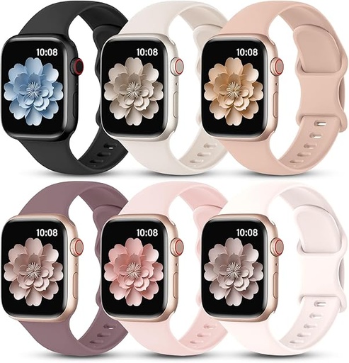 [X002XDCBS7] Assorted Apple Watch Silicone Band