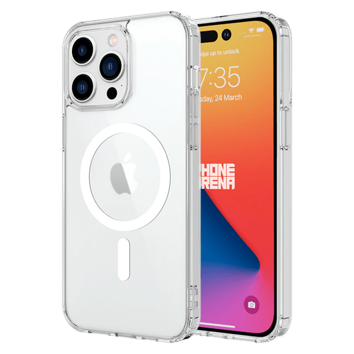 [AA-IPH15PROMAX-MAG-CLEAR] AMPD - TPU / Acrylic Drop MagSafe Case iPhone 15 Pro - Clear