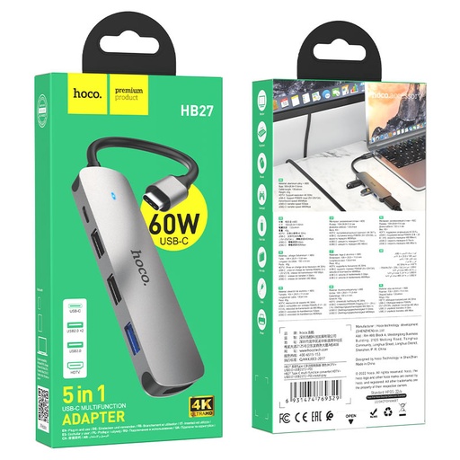 [HB27] HOCO HB27 Typ-C Multi-function converter