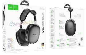[W55-GRY] HOCO W55 Plus ANC BT headphones - Gray