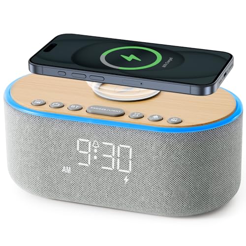 [X00456V14Z] USCCE Alarm Clock Bluetooth FM Radio