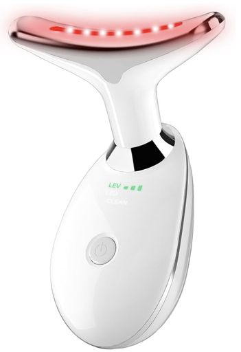 [X0046P341N] 7 Color LED Facial Light Therapy Wand & Massager for Skin Care