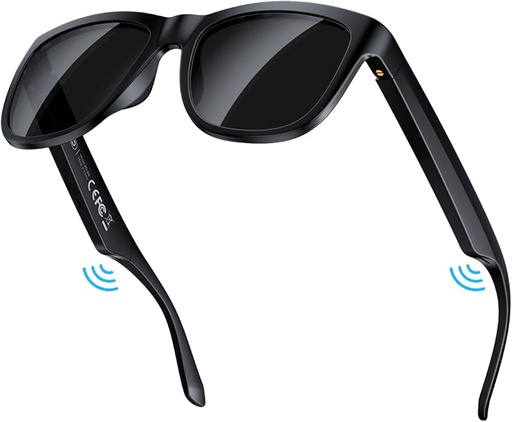 [XO-E6] XO Smart Bluetooth Sunglasses - Black