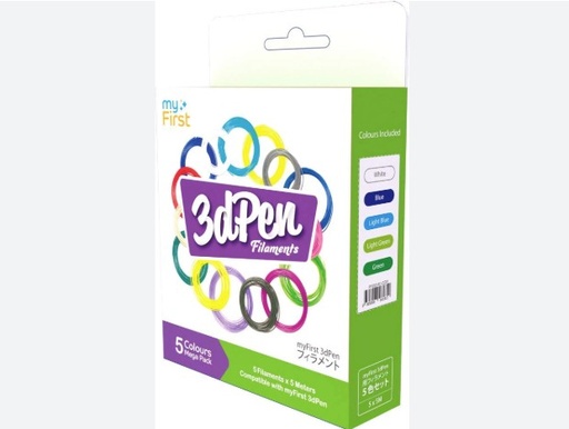 [FP3301AC-WC01] My First 3D Pen Filaments - Warm Color