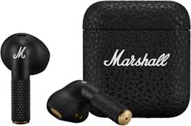 [1006653] Marshall Minor IV True Wireless In Ear Headphones - Black