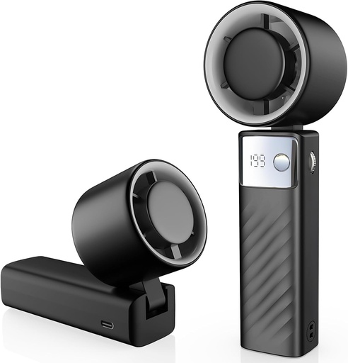 [A225] YOSHENMO Portable Handheld Turbo Fan - Black