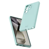 [SGZU-AVSIK-LGRN] Avana - Velvet MagSafe Case Samsung Galaxy S25 Ultra - Sage