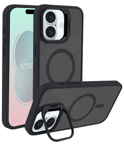 [AA-IPH16PMAX-CAMKICK-BLK] AMPD-Acrylic Smoke CamKick MagSafe Case iPhone 16 Pro Max- Black