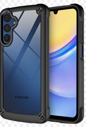 [AA-A155G-DURABUMP-BLK] AMPD  DuraBump Case Samsung Galaxy A15 5G - Black