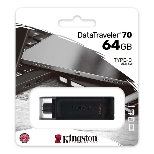 [DT70/64GB] Kingston DataTraveler 70 64GB USB-C