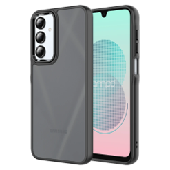 [AA-A165G-ACRYLICSMK-BLK] AMPD Acrylic Smoke Case Samsung Galaxy A16 5G / SGA175G - Grey & Black