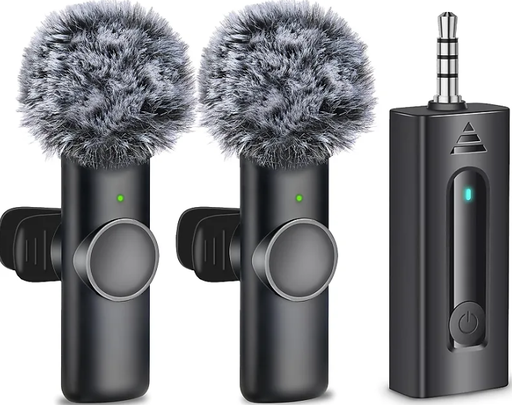 [X004UBXF3P] K2 2pc Wireless Lavalier Microphone