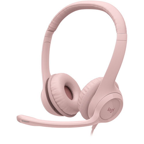 [981-001280] Logitech  H390 USB Computer Headset - Rose