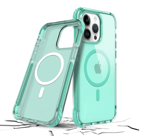 [iPh15P-6.7-NEOMMNT] Prodigee iPhone 15 Pro Max Safetee Neo Mint + Mag