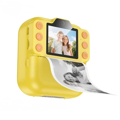 [DV211-YELLOW] HOCO DV211 Kid's Instant Print Camera - Yellow