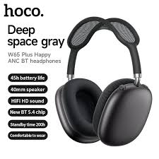 [W65-DSG] HOCO W65 ANC BT Headphones - Deep Space Gray