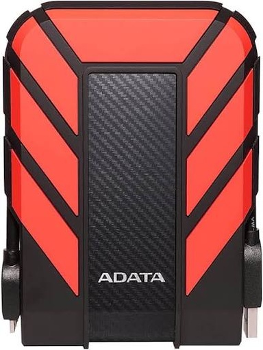 ADATA HD710 Pro - 2 TB External Hard Drive - Red