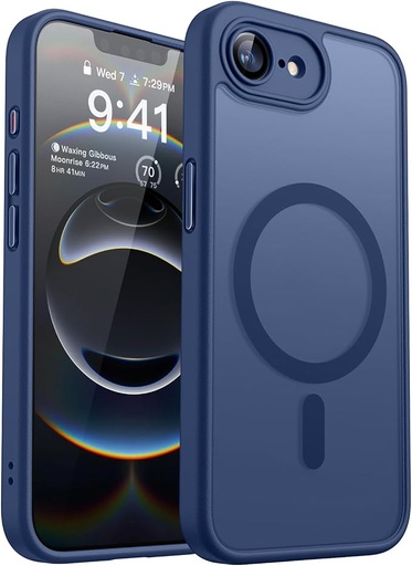[X004IPMBB5] Canshn Case for iPhone 17e / 16e - Deep Blue