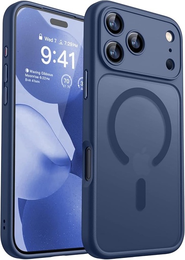 [X004QAOI63] Canshn Case for iPhone 17 Pro Max - Deep Blue