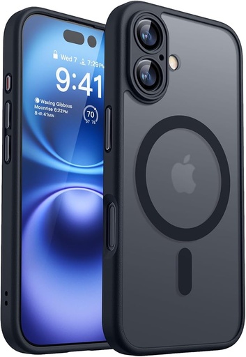 [X004B7O43X] Canshn Case for iPhone 16 Pro - Black