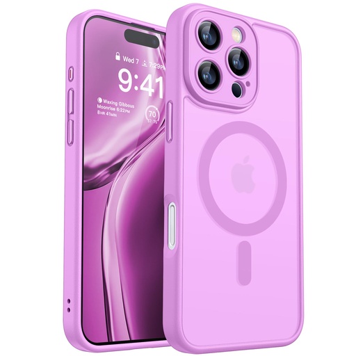 [X004FTFRBZ] Canshn Case for iPhone 16 Pro - Pink Purple