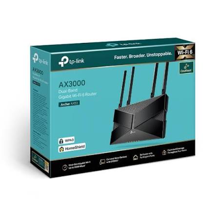 [AX53] TP-Link AC1200 Dual-Band WiFi Router - Archer AX53