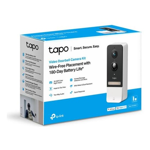 [TapoD230S1] TP-Link Smart D230S1 Video Doorbell Camera Kit